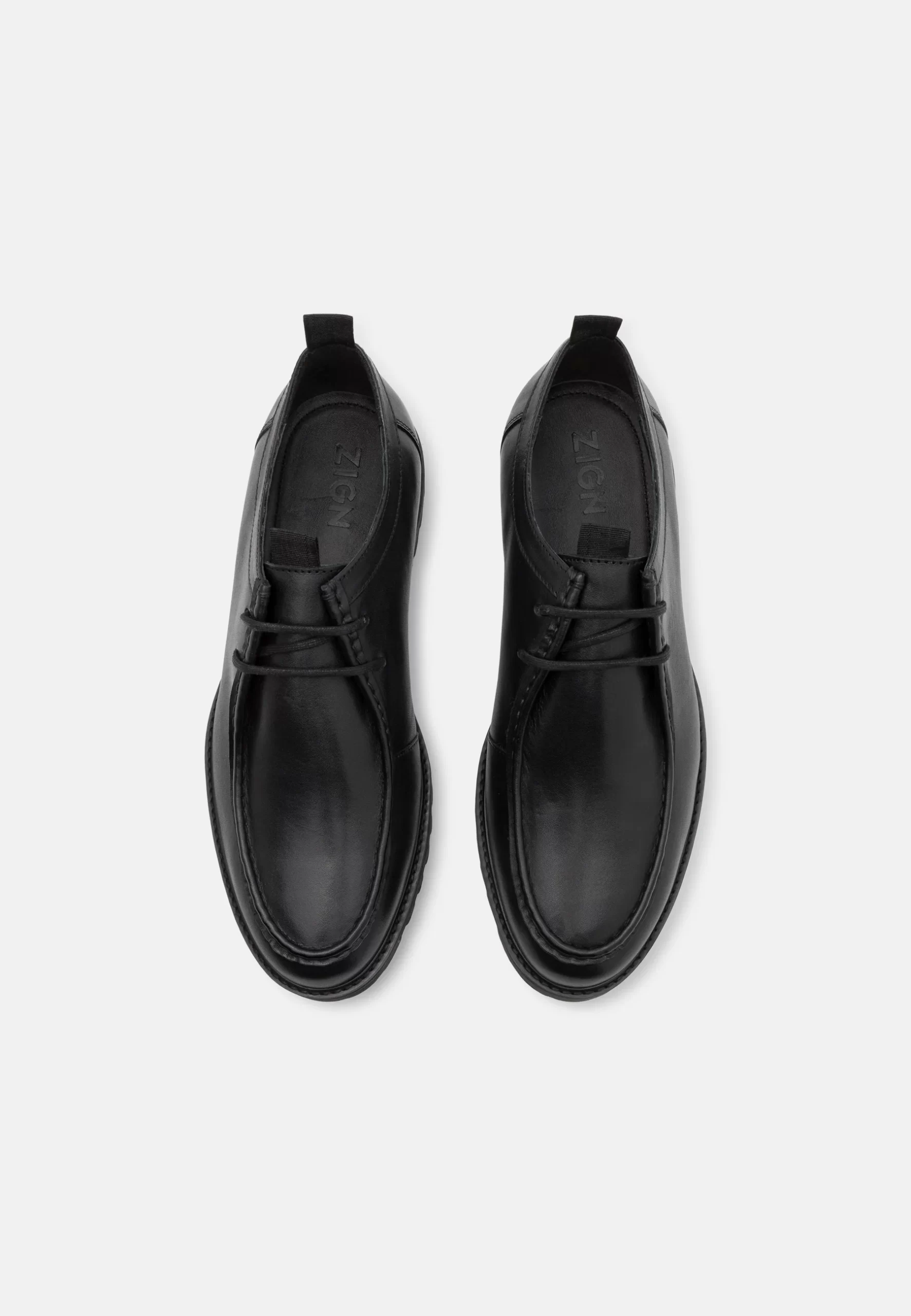 Derbies Zign a lacets Noir Private Store CI