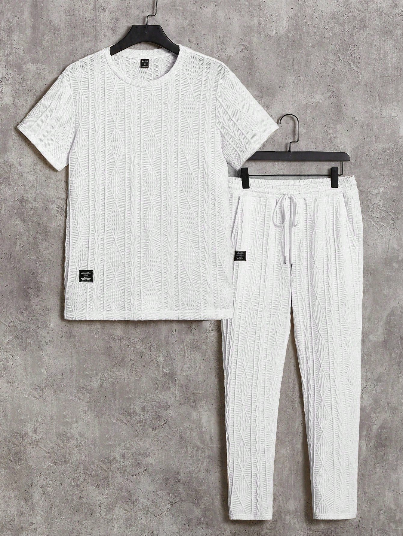 Ensemble survêtement Shein - blanc