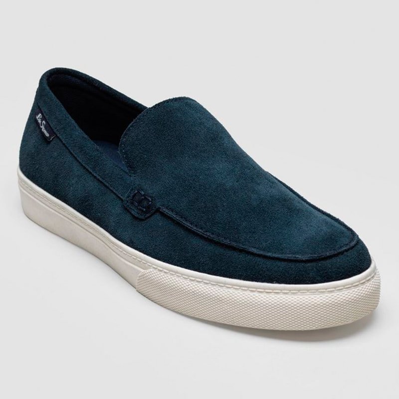 Mocassins Almer - cuir suédé - bleu marine