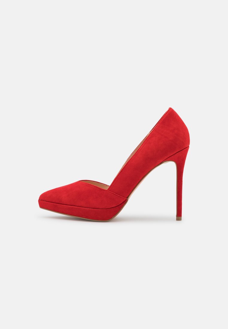 Escarpins Even&Odd Leather Rouge
